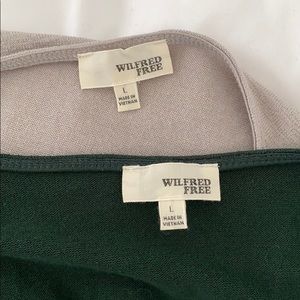 Aritzia tie up cardigans!